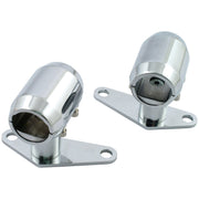 MCS Springer custom fender mount set - .950" I.D - Chrome