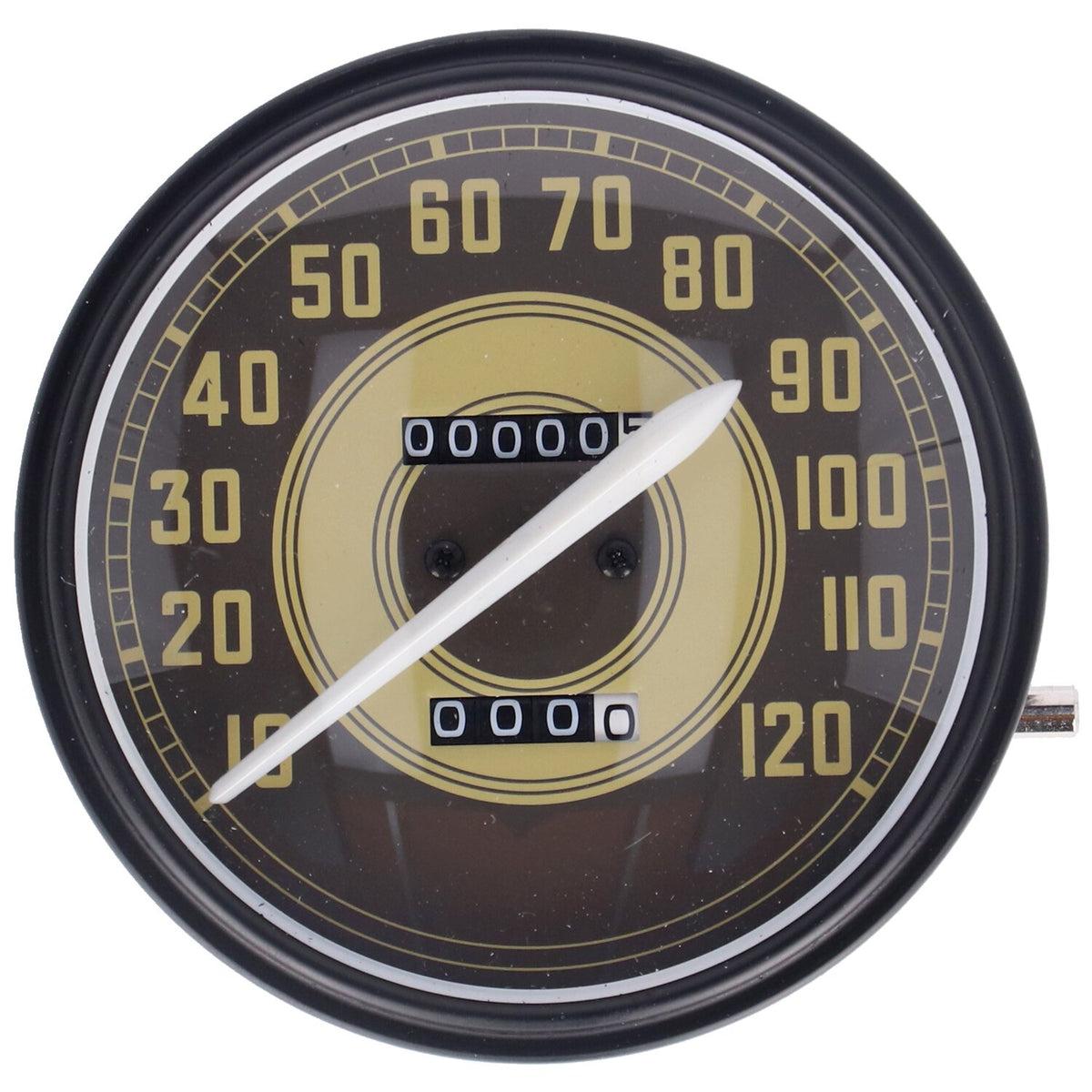 Samwel FL speedometer '41-45 face' green army - 2:1 MPH