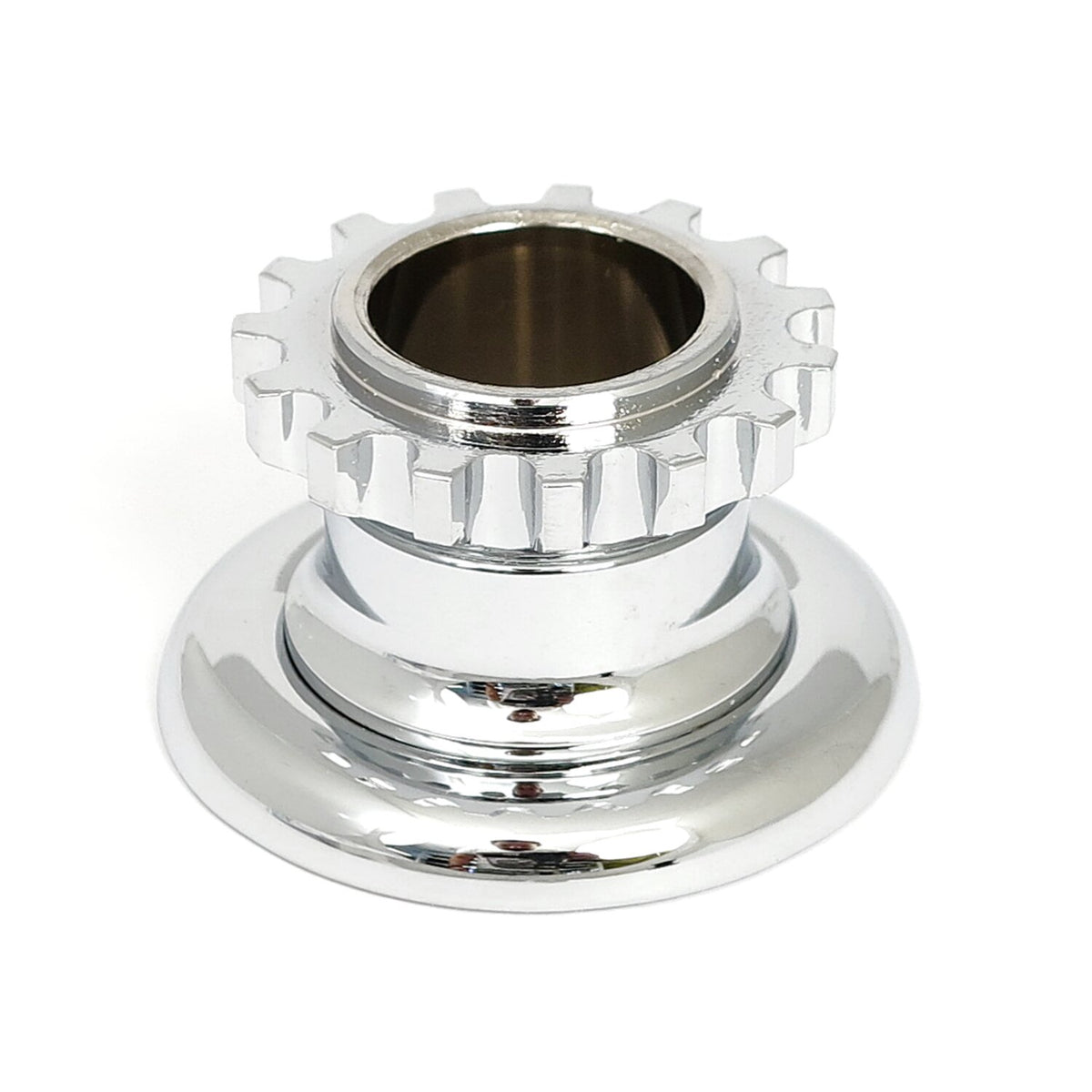 MCS Stem crown nut Springer forks - Chrome