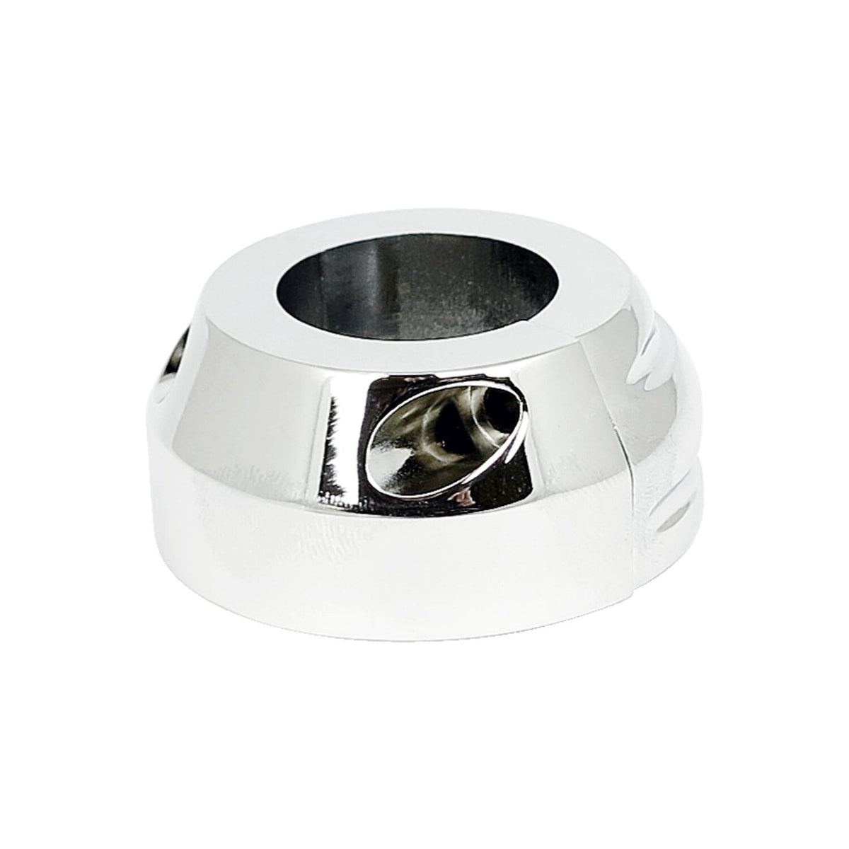MCS Custom throttle clamp - e-throttle - Chrome