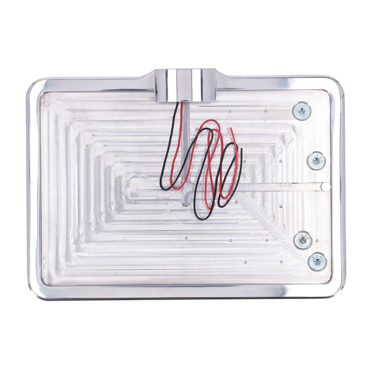 CPV 'slide-in' license plate bracket - Side mount polished