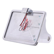 CPV 'slide-in' license plate bracket - Side mount polished