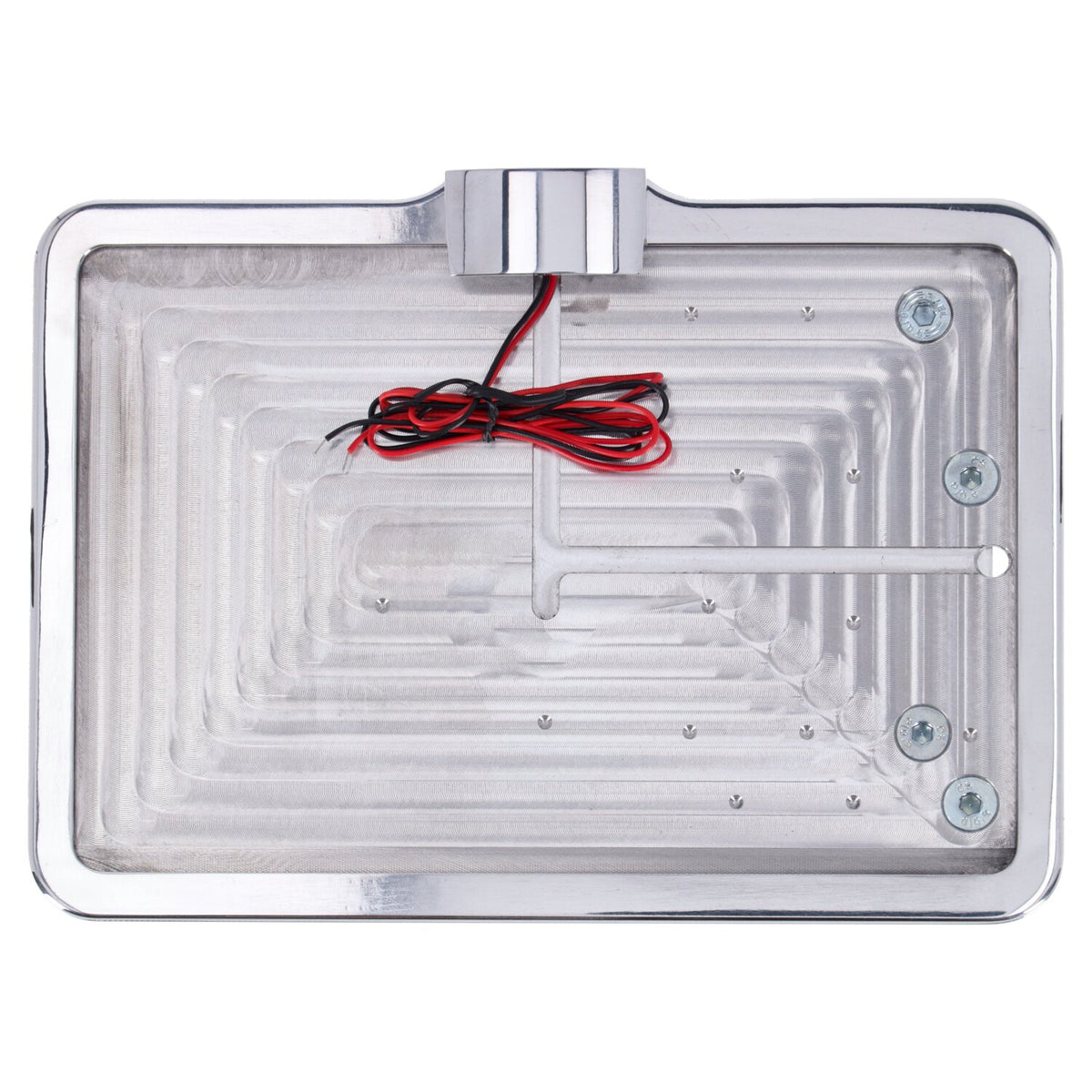 CPV 'slide-in' license plate bracket - Side mount polished