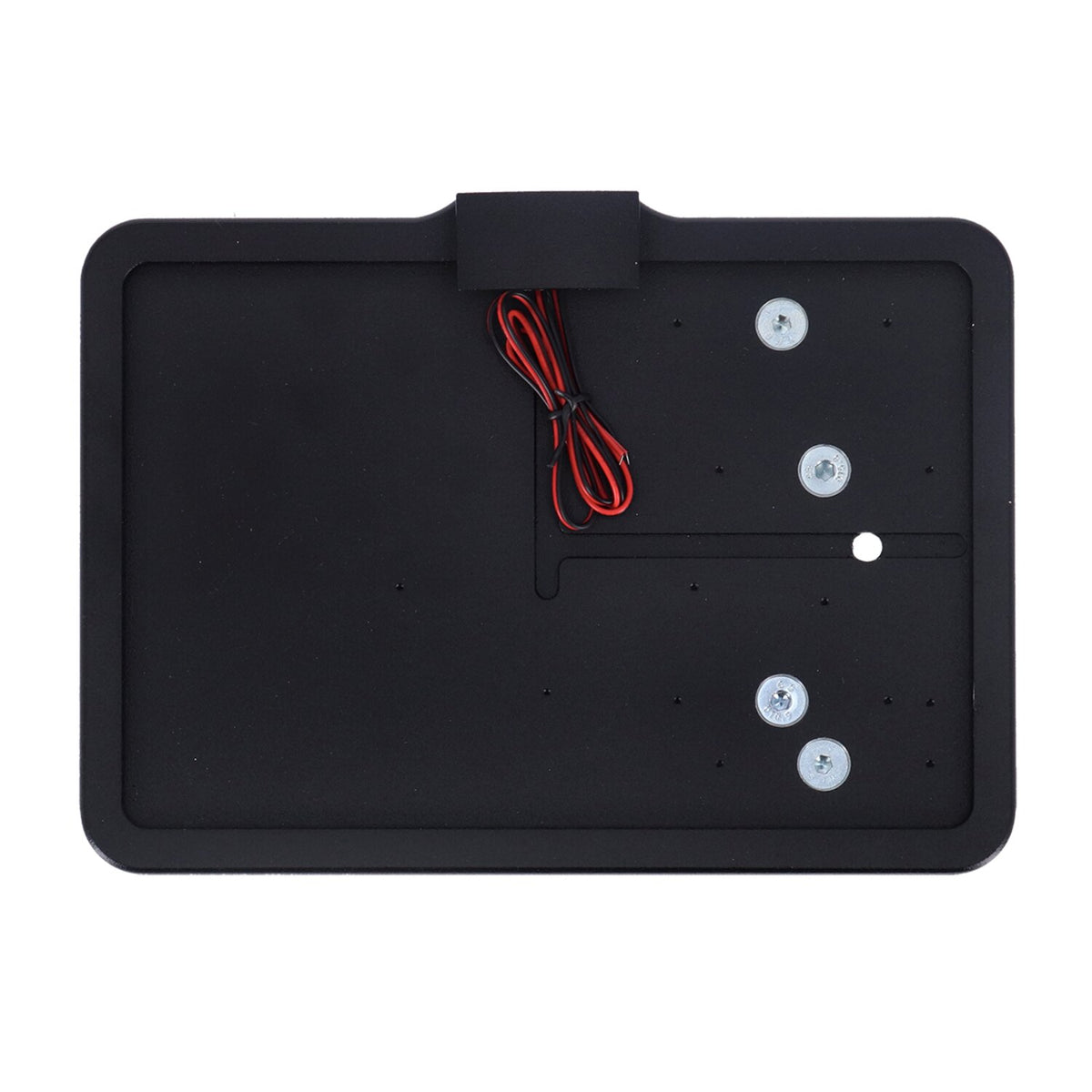 CPV 'slide-in' license plate bracket - Side mount black
