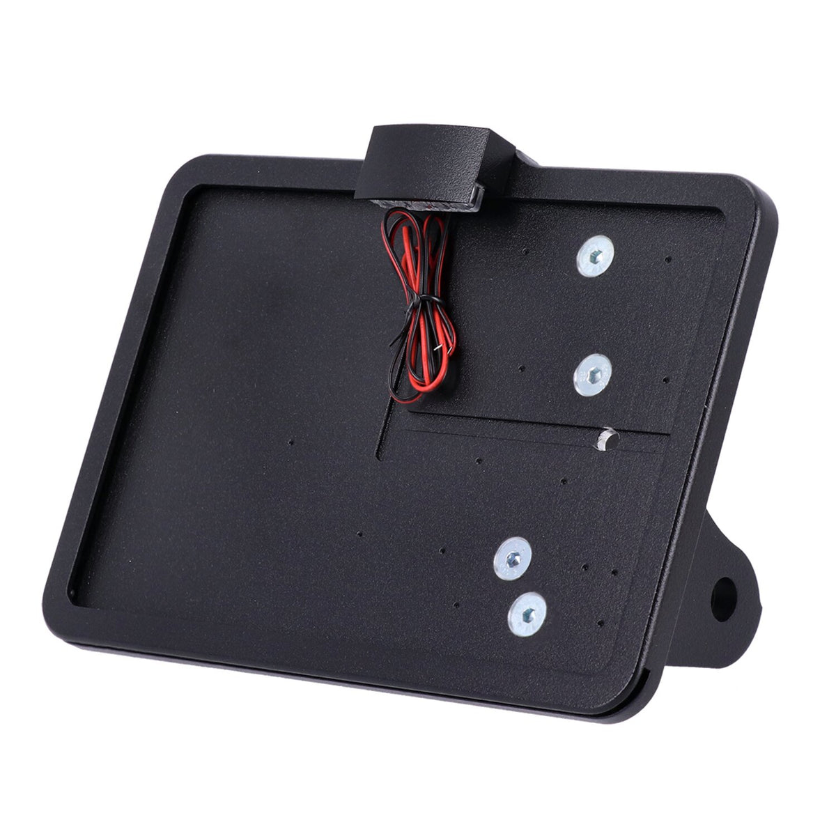 CPV 'slide-in' license plate bracket - Side mount black