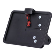 CPV 'slide-in' license plate bracket - Side mount black