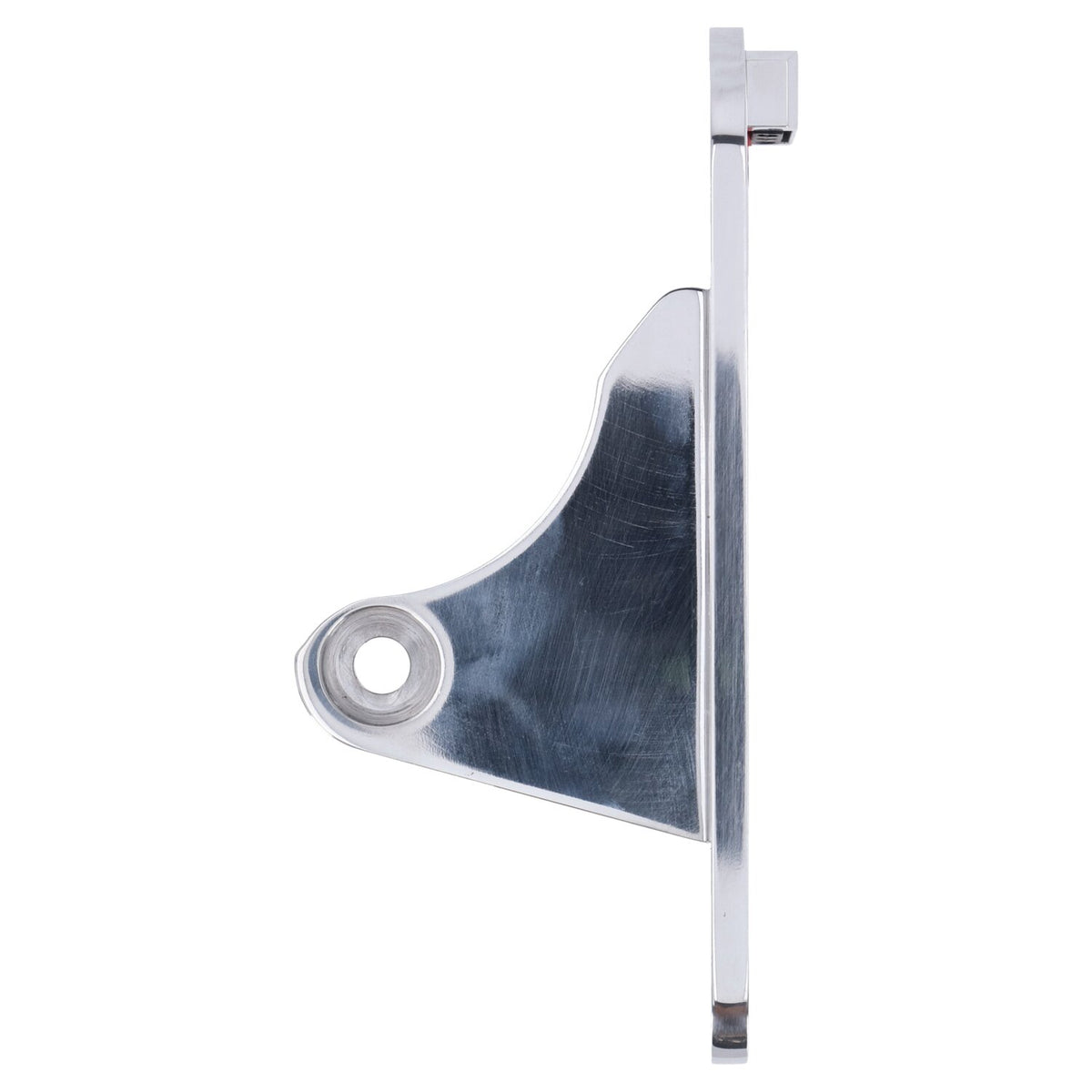 CPV side mount license plate bracket - Polished