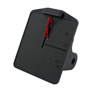CPV side mount license plate bracket - Black powder coated