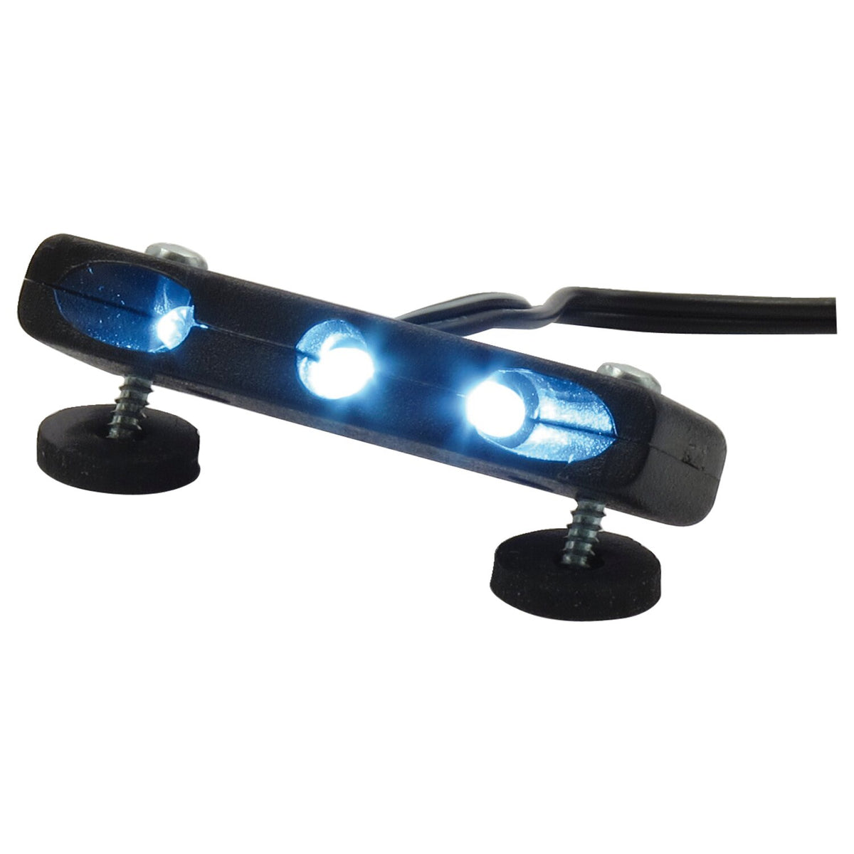 CPV Micro-LED license plate light & housing - Polished