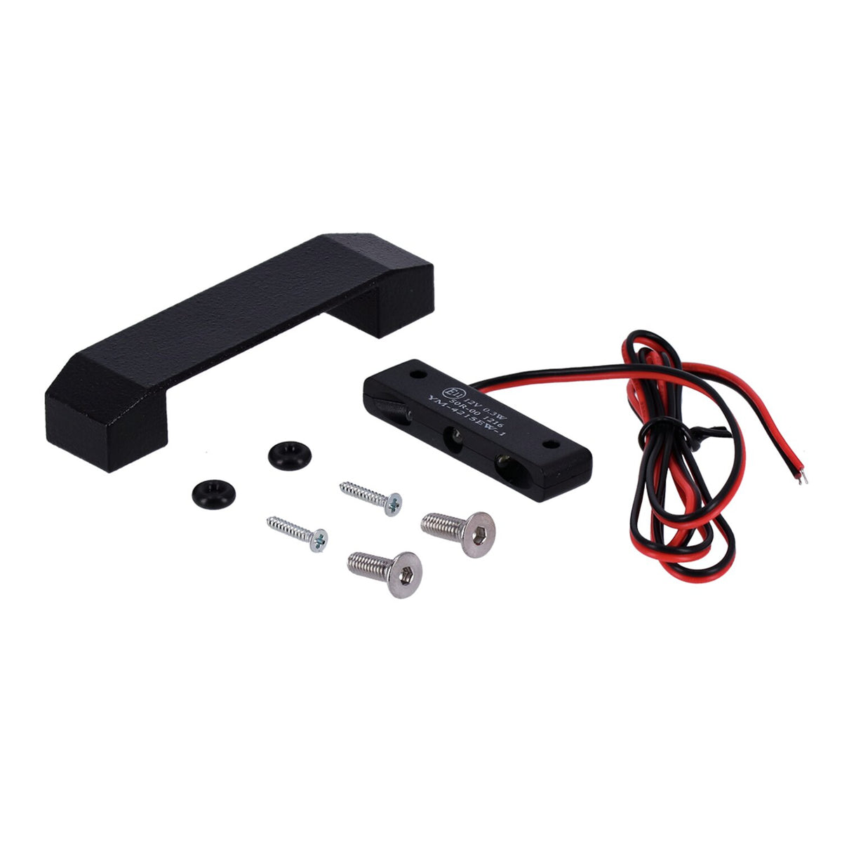 CPV Micro-LED license plate light & housing - Black