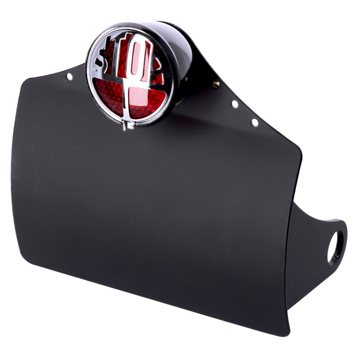 Cpv curved license plate bracket