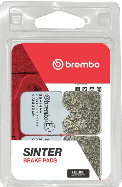 Spiekane Metaliczne Klocki Hamulcowe Brembo La Prime Line