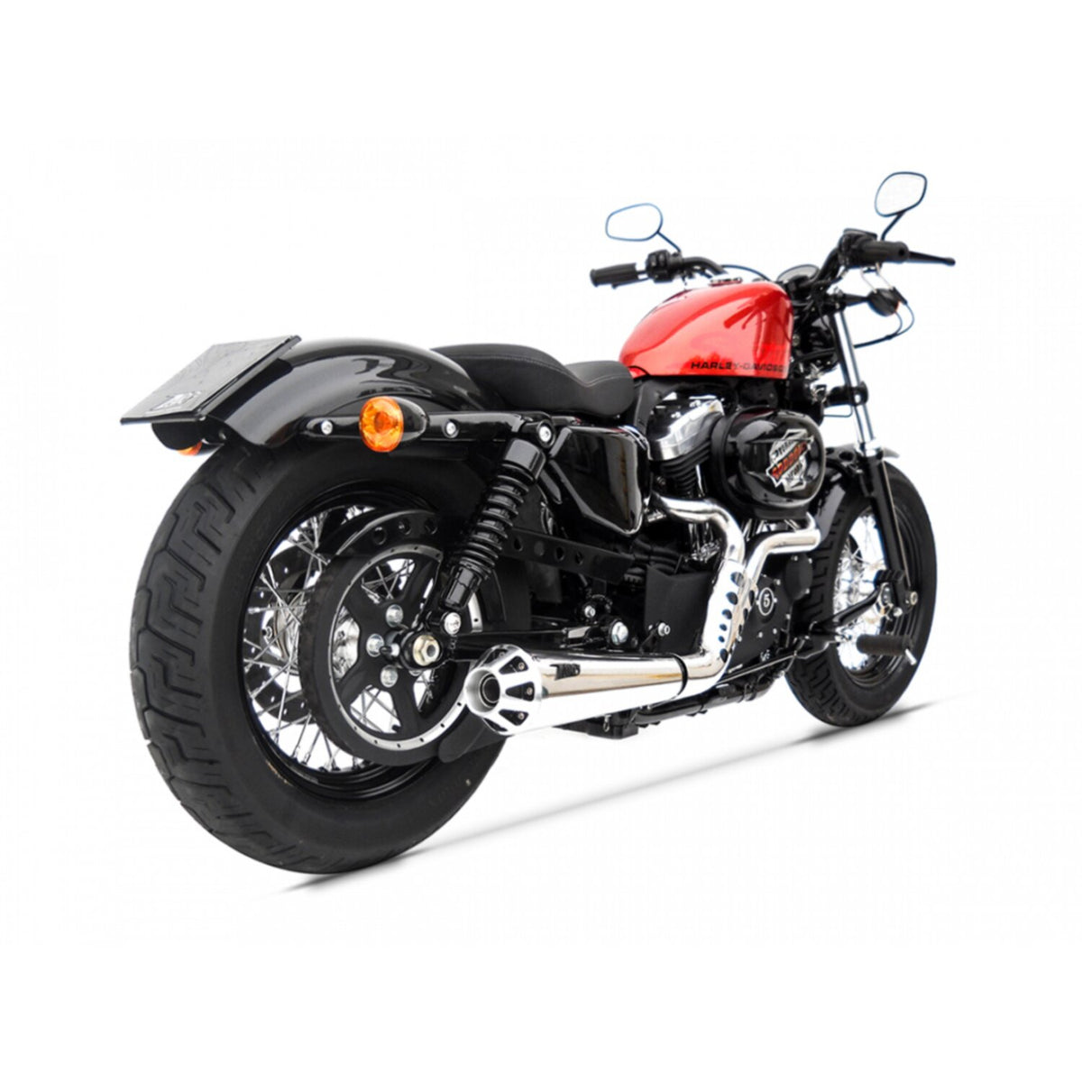 Zard Sport 2-1 exhaust XL Sportster - Polished