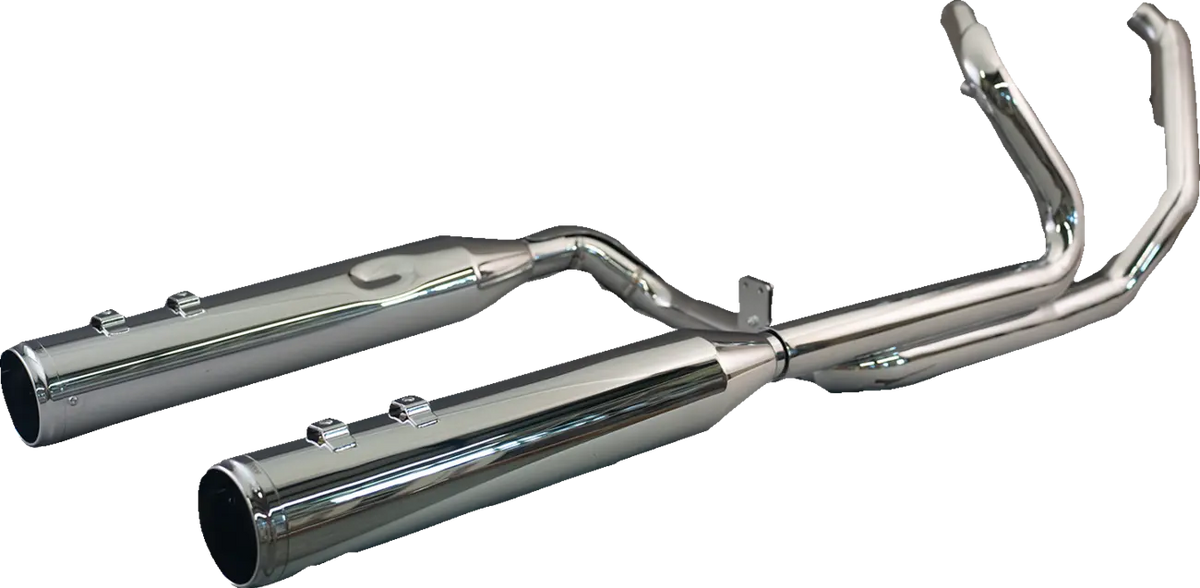 Khrome Werks Dominator-SR 2-into-1-into-2 Exhaust Chrome