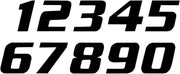 Blackbird Racing One Series Numbers Plate Graphic - 3 Pack