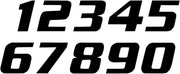 Blackbird Racing One Series Number 9 Plate Graphics (3-pack)