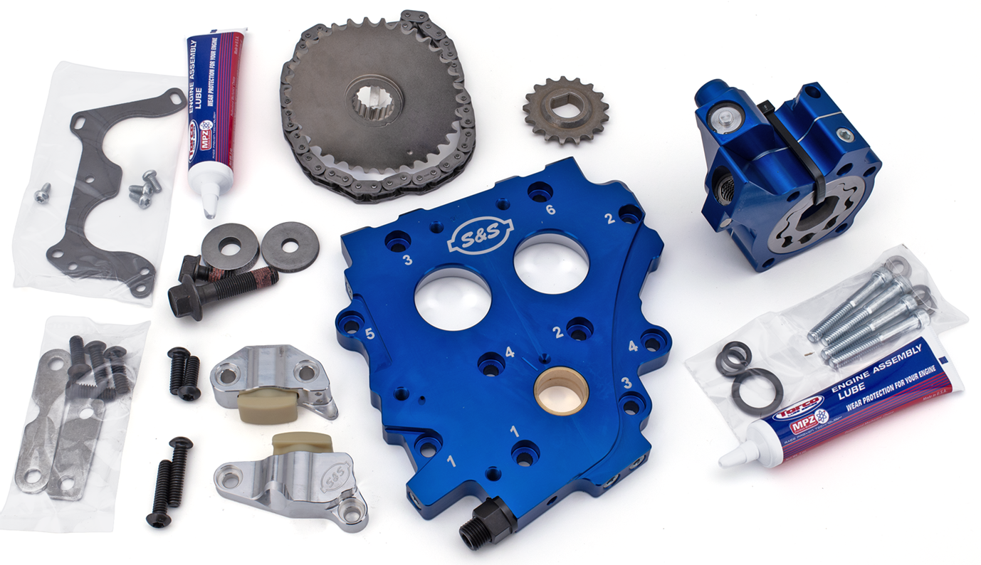 S&S Cycle Hybrid Cam Chain Upgrade Kit for 1999-2006 Twin Cam – Engine