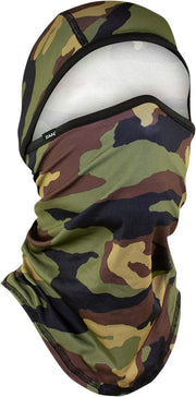 Zan Headgear SportFlex Convertible Balaclava Woodland Camo