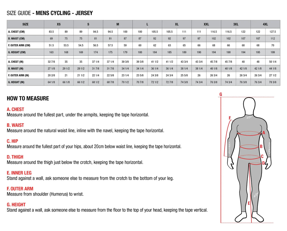 Alpinestars a-Dura Race Long Sleeve Jersey Red