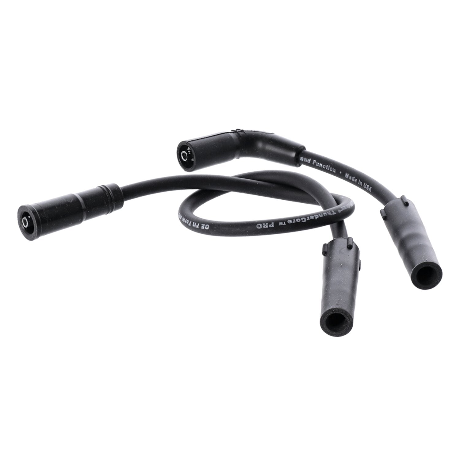 CVP ThunderCore Pro spark plug wire set - Black