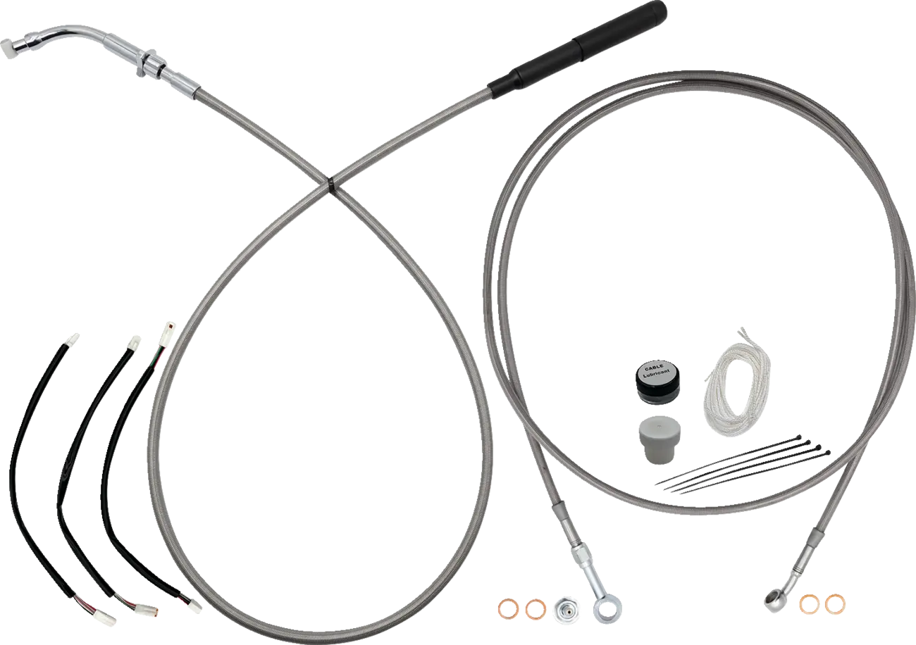 Fat Baggers Inc. EZ Install Handlebar Kit for 11" Ape Hangers