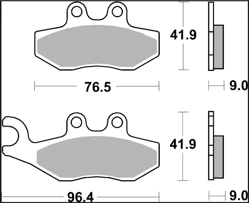 Klocki hamulcowe Brembo Xs Prime Line Spiekane