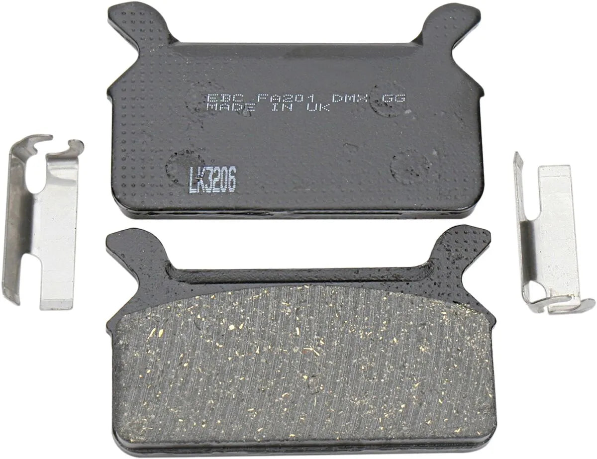 Ebc Fa201 Organic Brake Pads For Harley-davidson & Buell - Rear