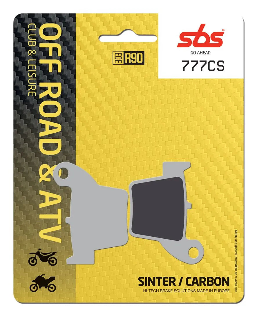 Sbs Cs Carbon Brake Pad Set - Front & Rear
