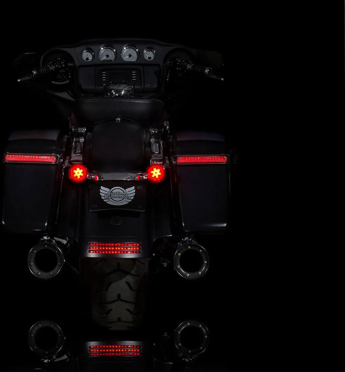 Custom Dynamics Probeam Red Led Turn Signals