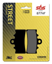 Sbs Hf Street Ceramiczne Organiczne Klocki Hamulcowe - Przód