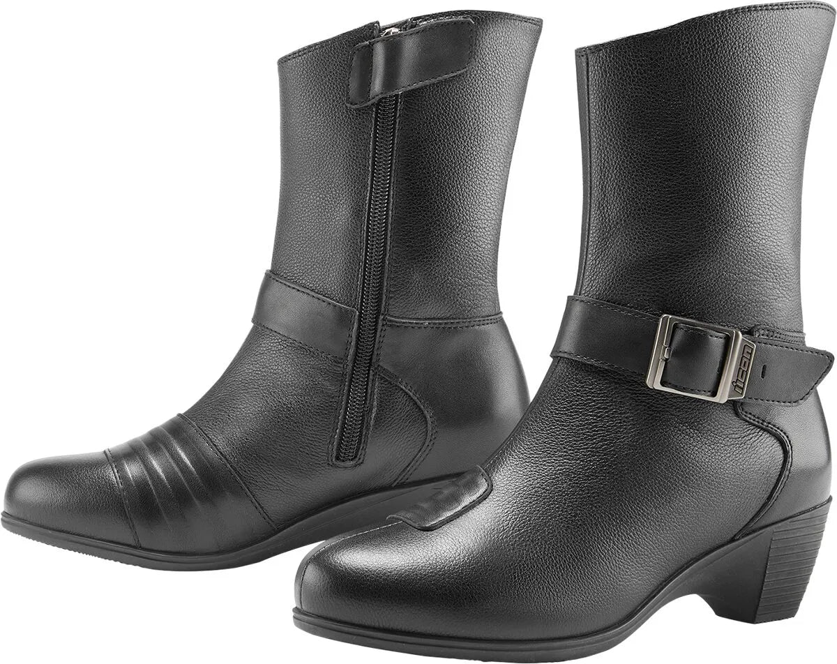 Icon Women's Tuscadero Boots Black