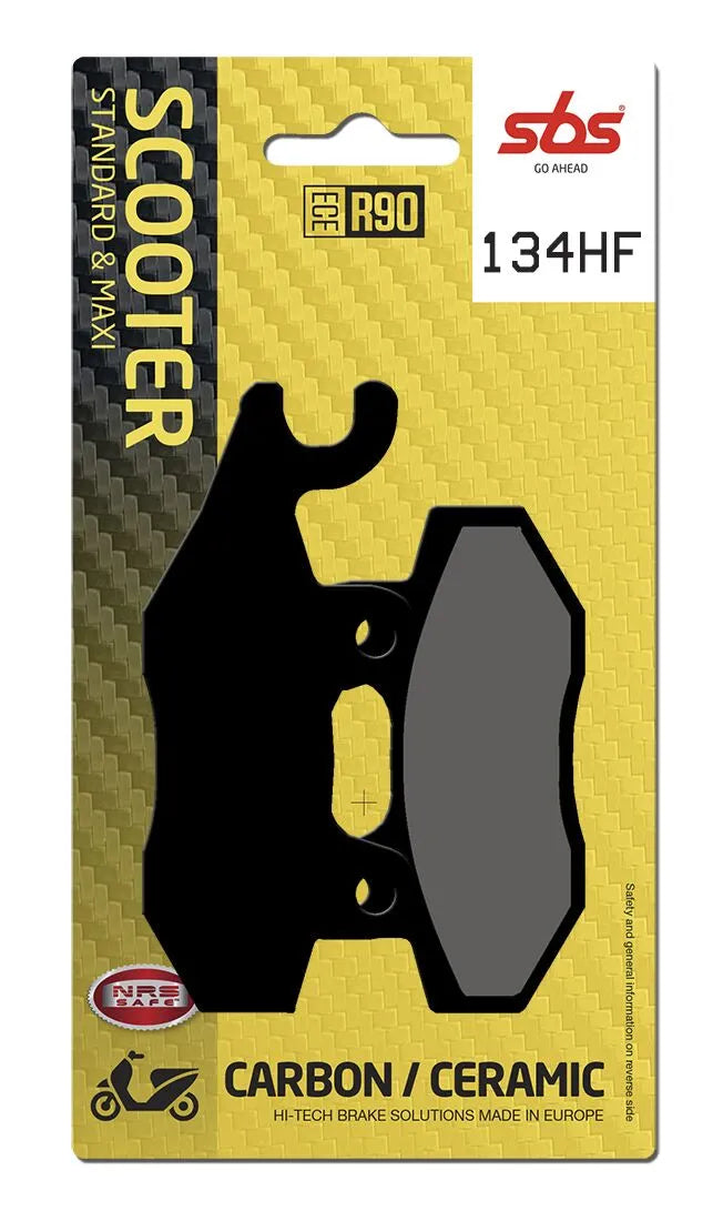 Sbs Hf Street Ceramic Organic Brake Pads - Front & Rear