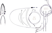 Magnum Shielding Sterling Chromite II Handlebar Kit 15"-17"