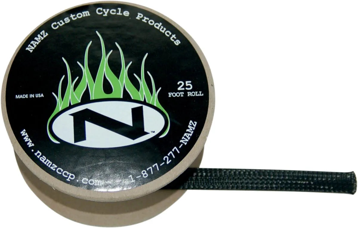 Namz Black Wire Cover - 25 Ft. Length