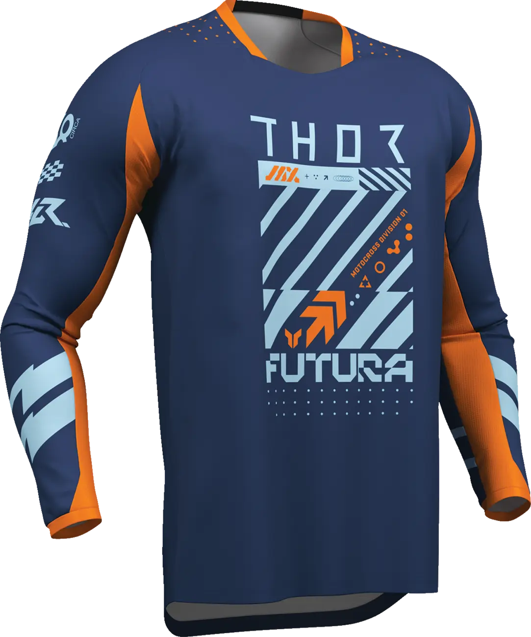 Thor Launchmode Futura Jersey Navy/Orange