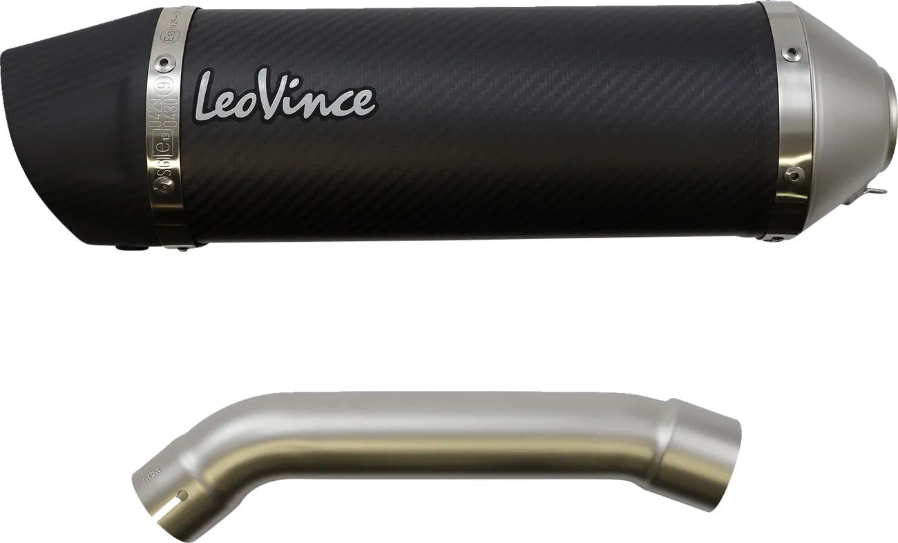 Leovince Lv One Evo Carbon Tłumik Slip-on - Homologacja Drogowa ECE