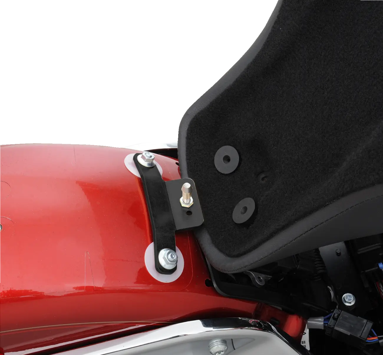 Drag Specialties Ez-on Mount Solo Seat - For Harley Davidson