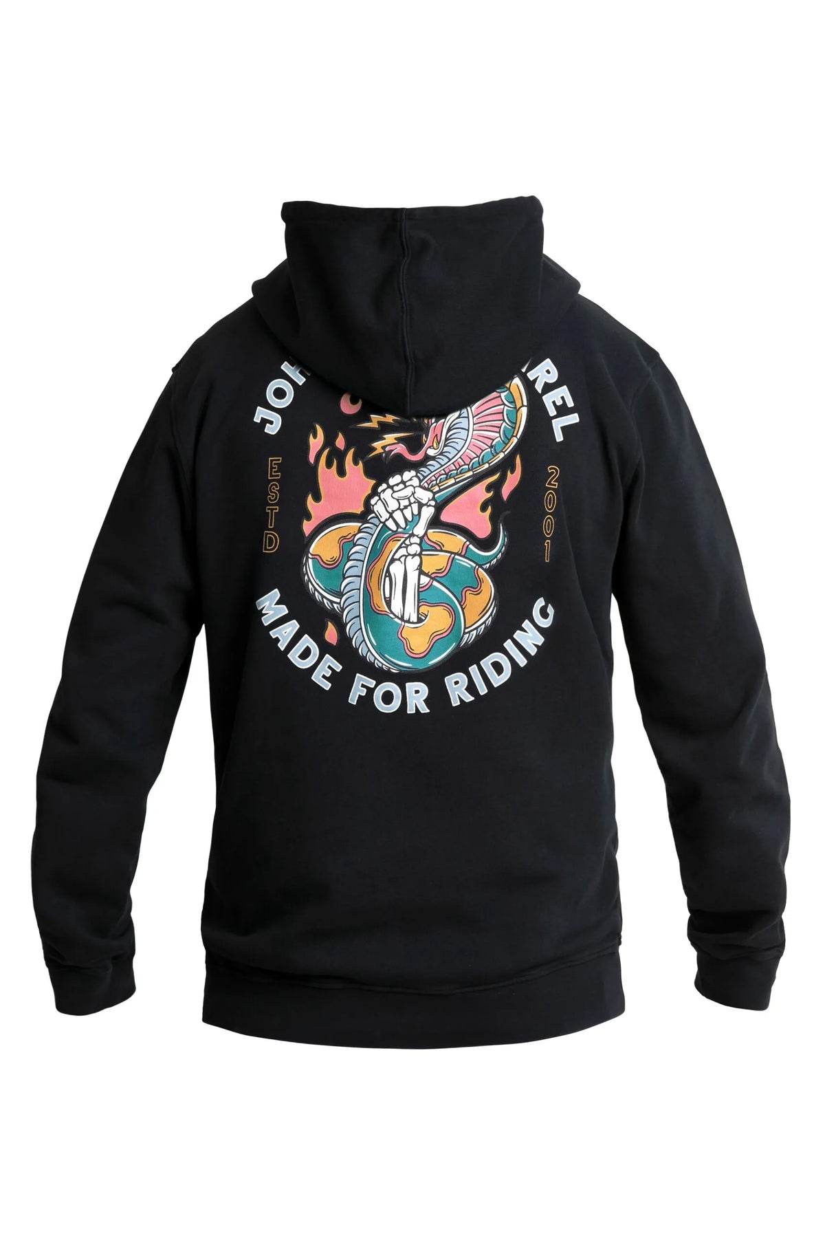 John Doe Snake II Hoodie Black