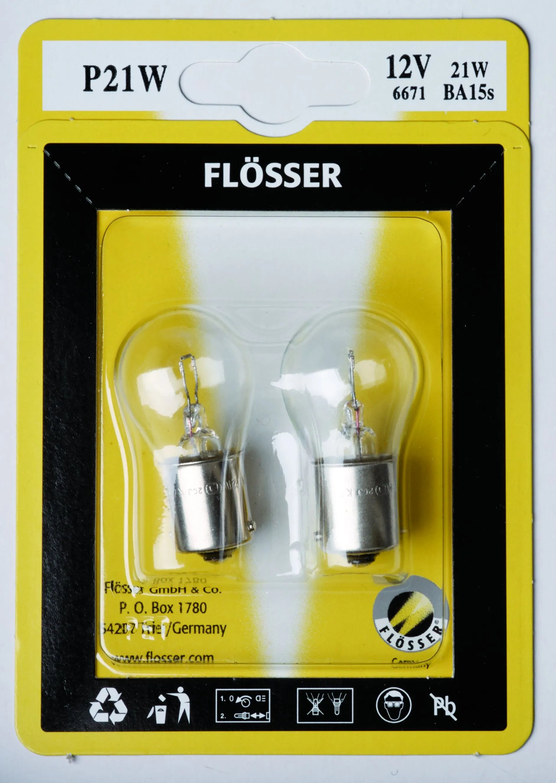 Flosser 12v/21w Replacement Bulb