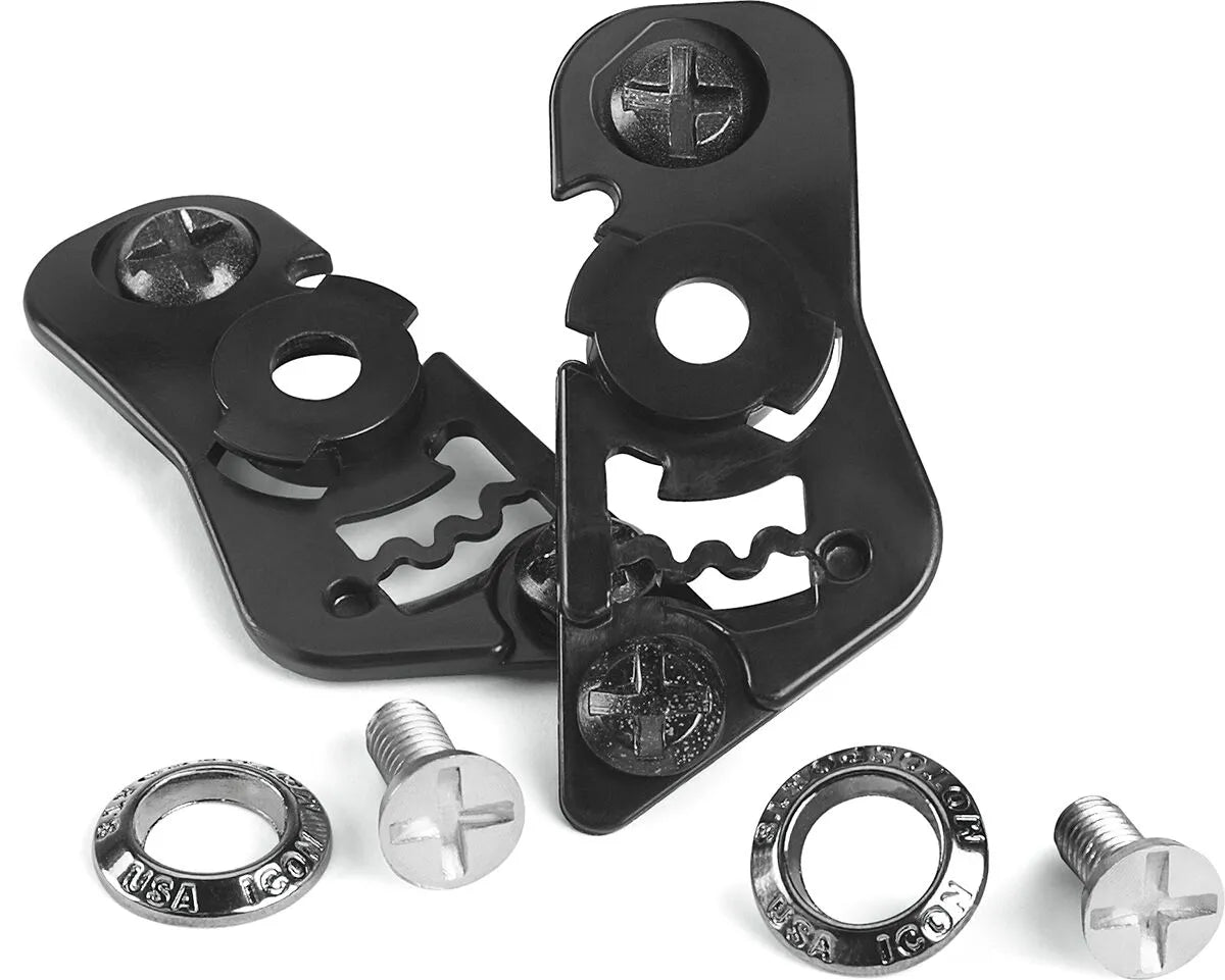 Icon Variant Helmet Pivot Kit Black