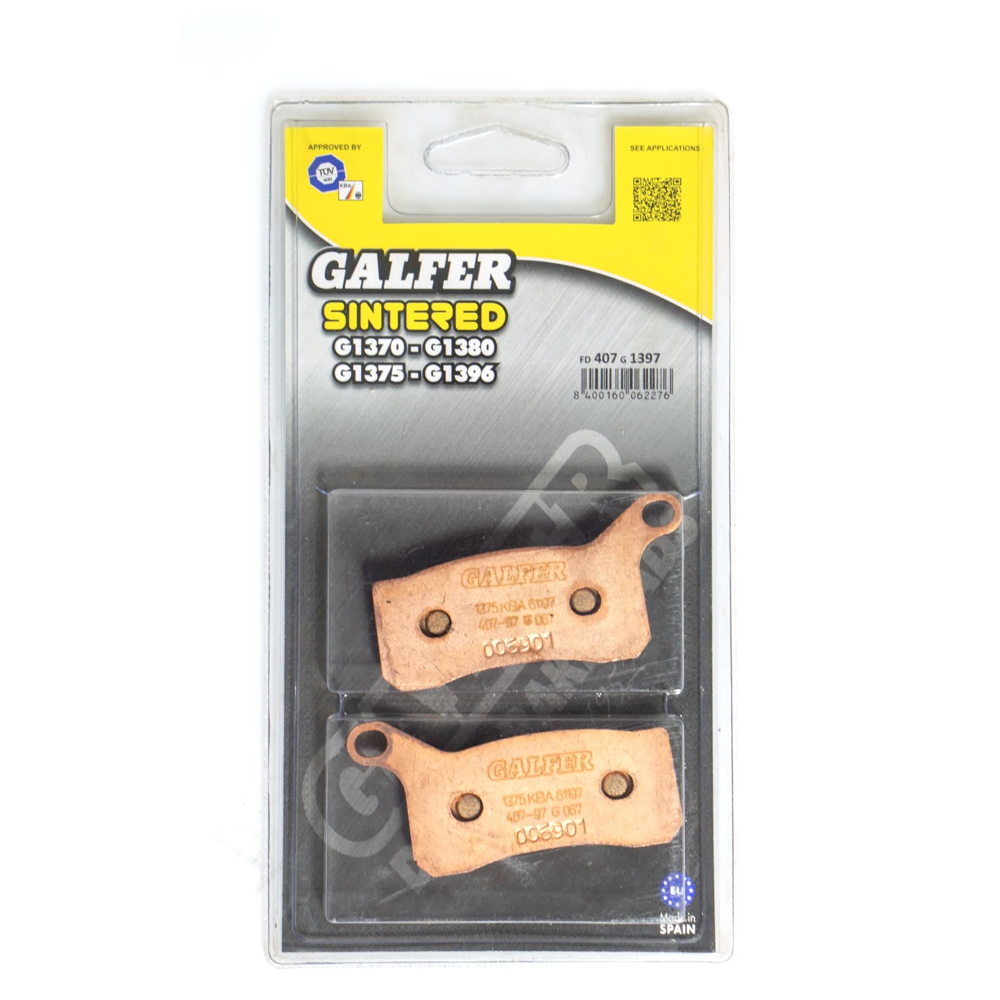 Galfer Hh Sintered Brake Pads - High-performance Braking - Front