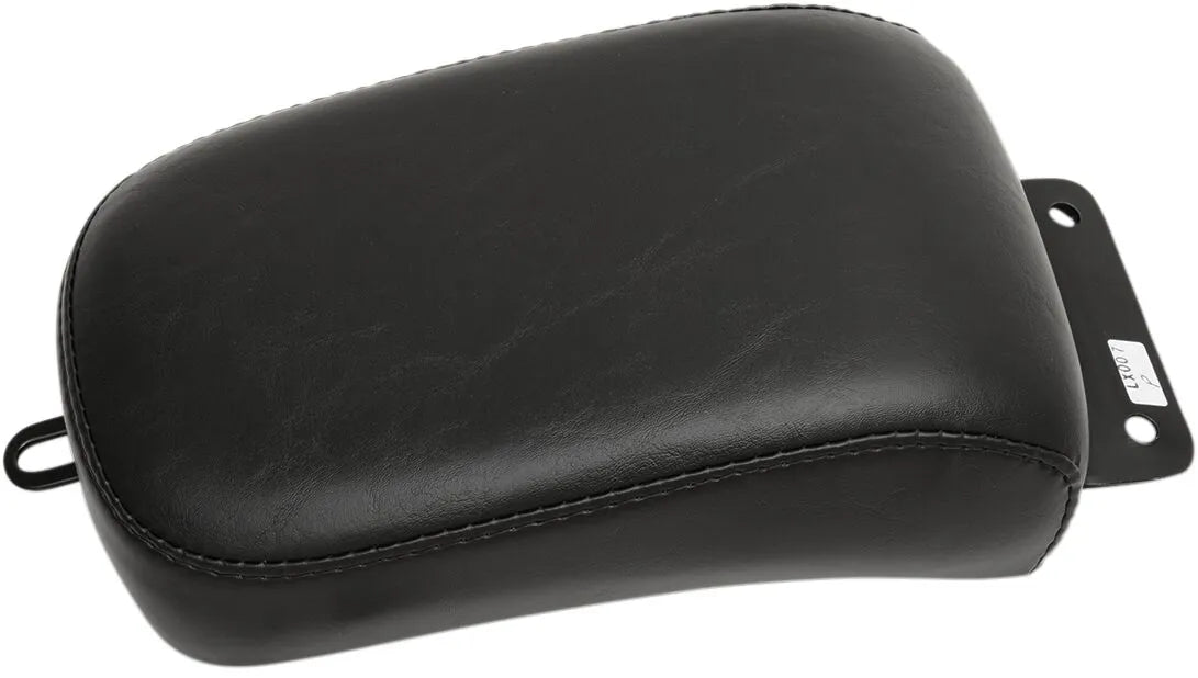 Le Pera Bare Bones Pillion Pad - Black Vinyl - For Harley Davidson