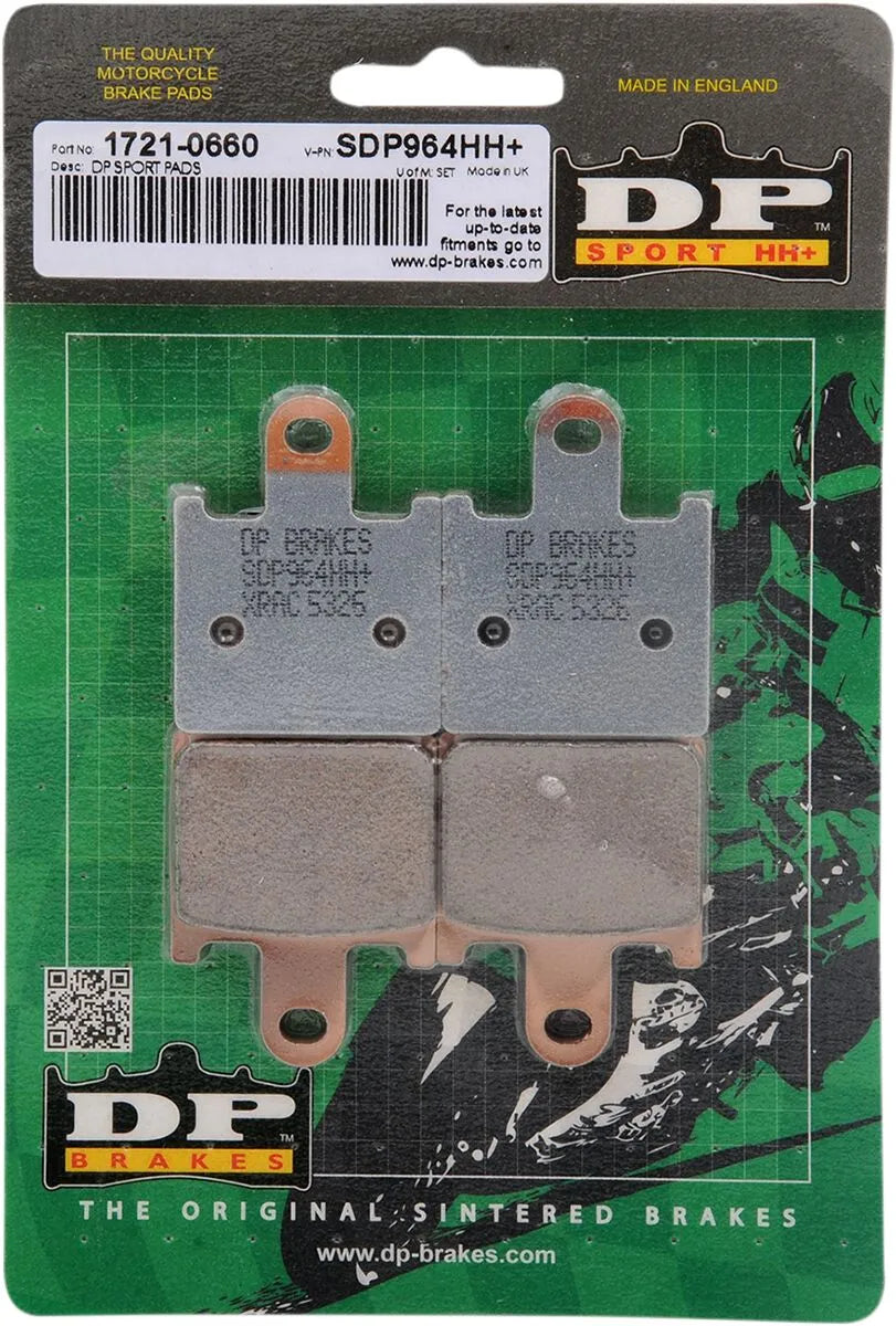 Klocki Hamulcowe Spiekane Sdp Sport Hh+ Dp Brakes - Przód