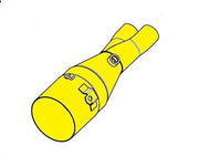 Rura łącząca Akrapovic do układów wydechowych