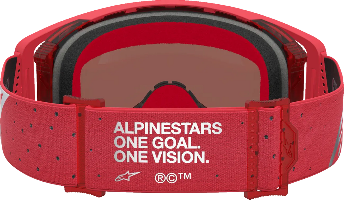 Alpinestars Vision Vesta Youth Goggle Red Flo Chrome