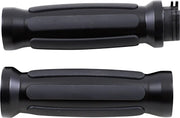 Drag Specialties Rail Grips - Black, 1"