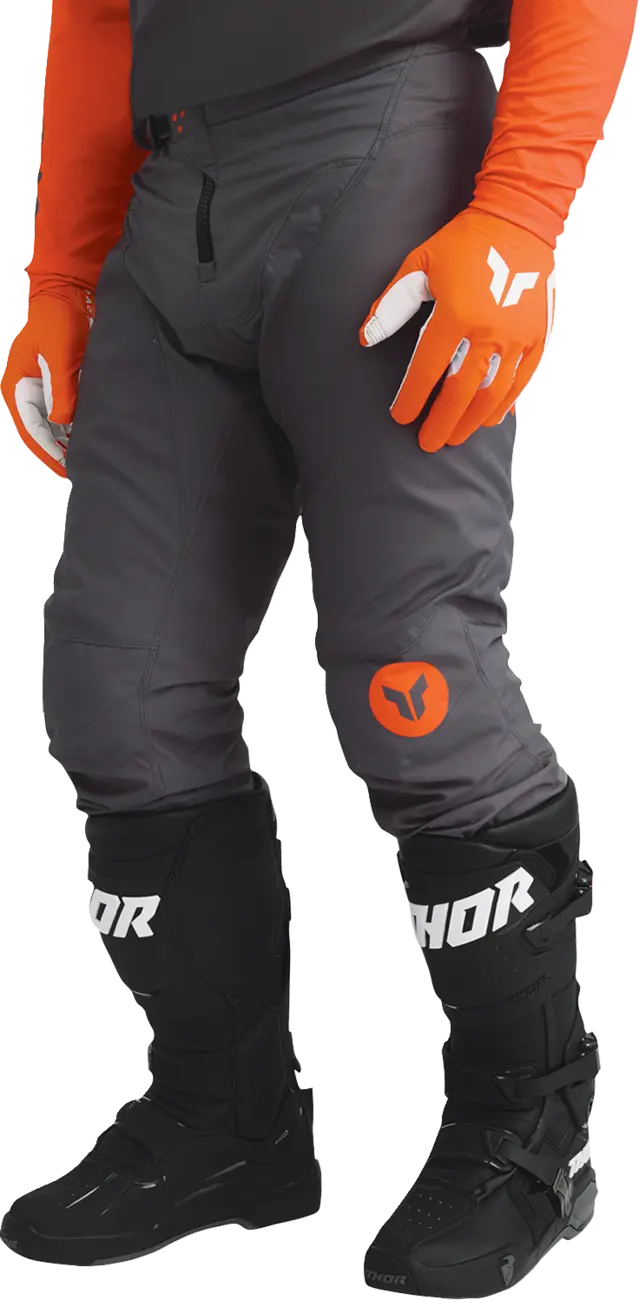 Thor Sportmode Vented Gloves - Orange/White