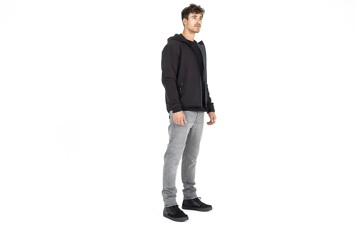 John Doe XTM V3 Softshell Rip Stop Hoodie Black