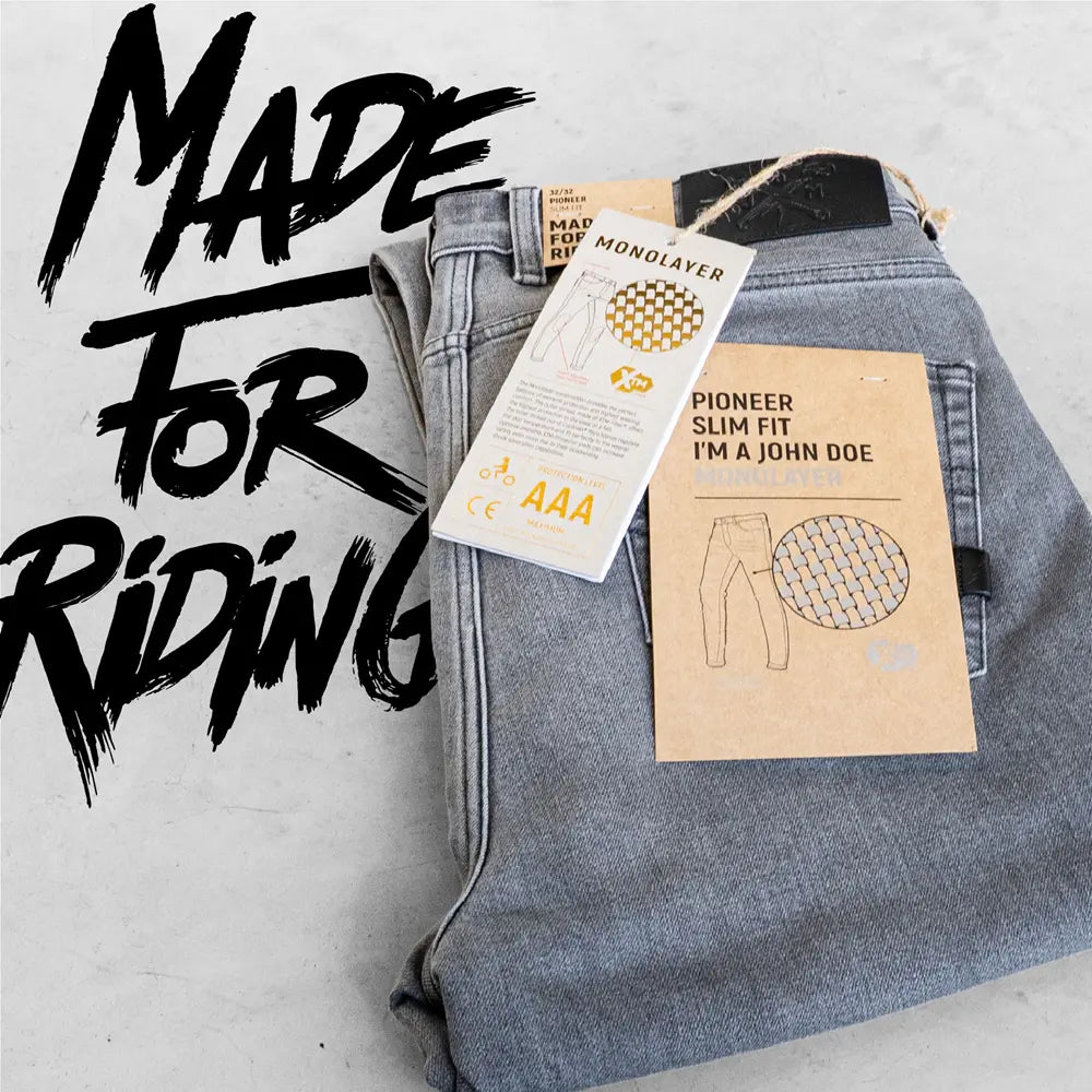John Doe Pioneer Mono Riding Pants Light Gray