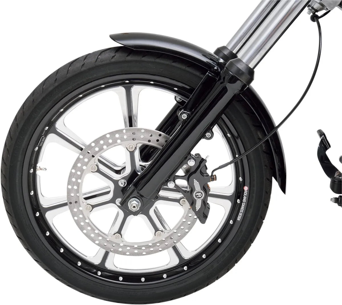 Sześciotłoczkowy zacisk hamulcowy Performance Machine do Harley Davidson